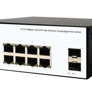سويتش PoE 8 منافذ ISW2000-8T2GP-POE-IN