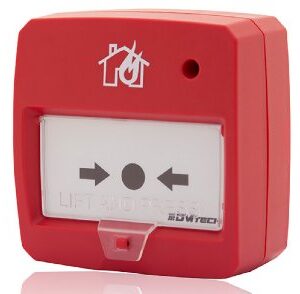 نقطة إنذار يدوية معنونة مع عازل D-9000A-MCP